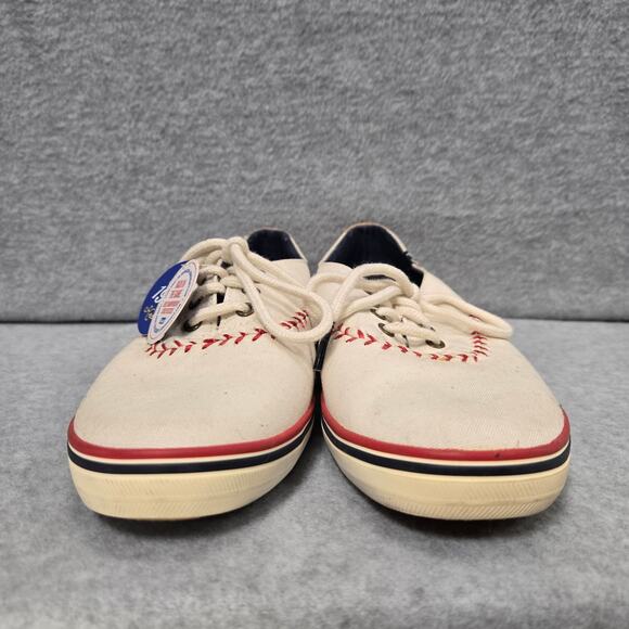 Keds champion pennant baseball stitch MLB lace up sneakers size 6.5 - Picture 3 of 8